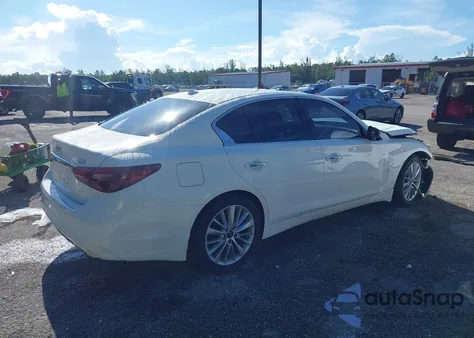 2019 Infiniti Q50 3.0T Luxe from USA, damaged, VIN JN1EV7AP8KM541677